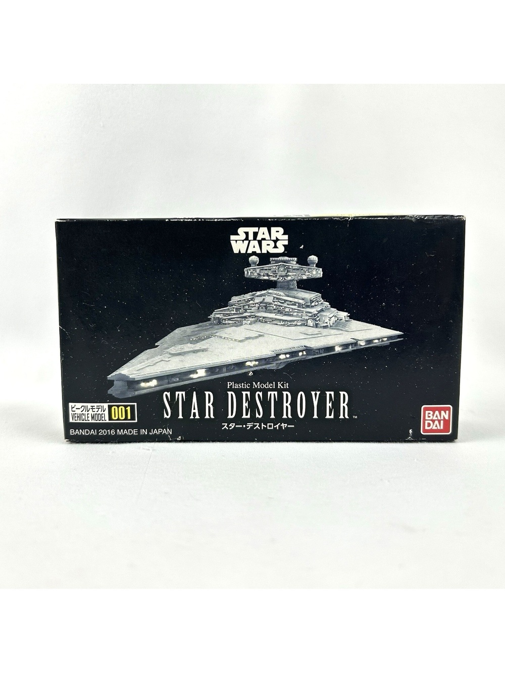 Bandai Japan Star Wars Vehicle Model 001 Star Destroyer Plastic Kit